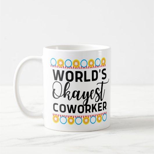 Mug Coworker le plus génial du monde (Gauche)