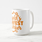 Mug Coworker le plus génial du monde (Devant droit)
