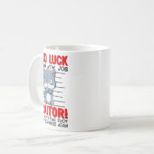 Mug Coworker Leaving, Quitting Going Away, Job Change; (Devant gauche)