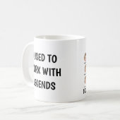 Mug Coworker Retraite Mug, Retraite Coworker Dons (Devant gauche)