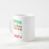 Mug Coworkers Are Like Christmas Lights Funny Office Q (Devant gauche)