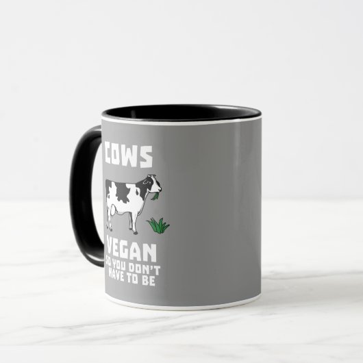 Mug Cows Vegan So (Devant gauche)
