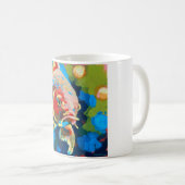 Mug Coy Fish Painting - Gift for Coy Fish Lovers (Devant droit)