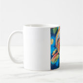 Mug Coy Fish Painting - Gift for Coy Fish Lovers (Gauche)