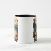 Mug Coyote au reflet du lac Sunrise (Centre)