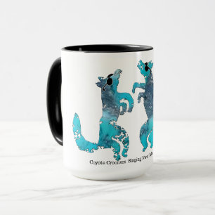 Mug Coyote Crooners Chantant Nouveau-Mexique Love Song