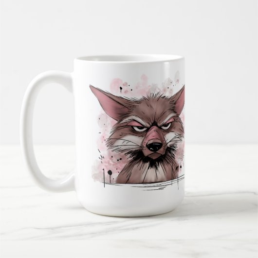 Mug Coyote grincheux (Gauche)