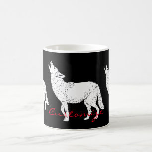 Mug Coyote Howling Thunder_Cove