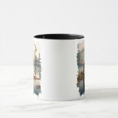 Mug Coyote par Mountain Lake Reflection (Centre)