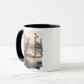 Mug Coyote par Mountain Lake Reflection (Devant gauche)