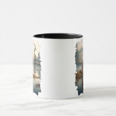 Mug Coyote par réflexion de Mountain Lake (Centre)