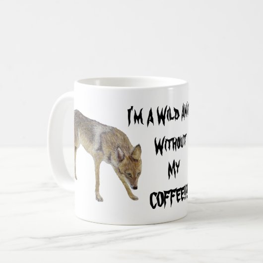 Mug Coyote sauvage (Devant gauche)