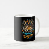 Mug Coyote urbain (Devant droit)