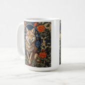 Mug Coyote William Morris inspiré (Devant gauche)