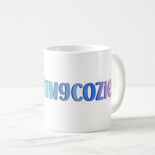 Mug Cozies de discussion (Devant droit)