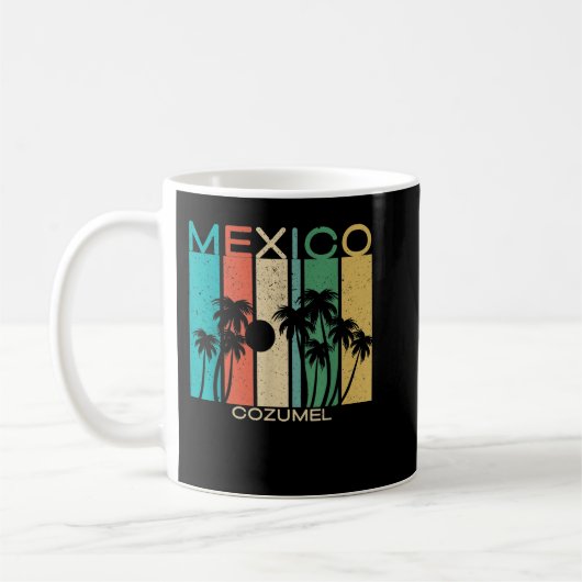 Mug Cozumel Souvenir Mexico Summer Gift (Gauche)