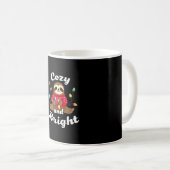 Mug Cozy And Bright Sloth Christmas Lights (2) (Devant droit)