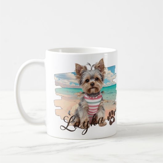 Mug Cozy and Modern Photo and Typography (Gauche)