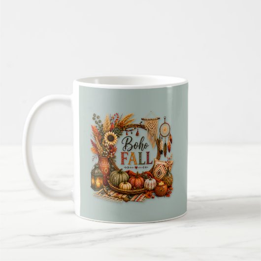 Mug Cozy Boho Fall / Bohemio Acogedor (Gauche)