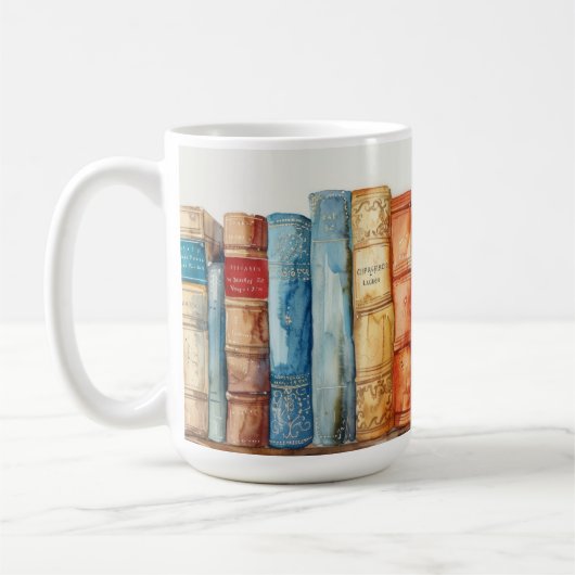 Mug Cozy Book Lover Gift (Gauche)