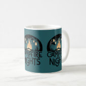 Mug Cozy Campfire Nights Rustic Outdoor Adventure (Devant droit)