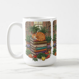 Mug Cozy Cat & Fresh Harvest, Journée mondiale végétar