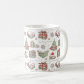 Mug Cozy Christmas Book Lover  (Devant droit)
