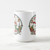 Mug Cozy Christmas Crew – Cute Polar Bear & Gingerbrea (Centre)