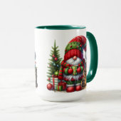 Mug Cozy Christmas Gnome Art – Festive Holiday (Devant droit)