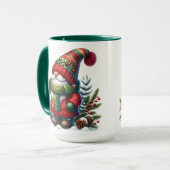 Mug Cozy Christmas Gnome Art – Festive Holiday (Devant gauche)