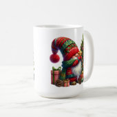 Mug Cozy Christmas Gnome Art – Festive Holiday (Devant droit)