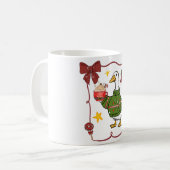 Mug Cozy Christmas Goose Holiday Design (Devant gauche)