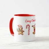 Mug Cozy Christmas – Warm & Festive Holiday Design (Devant gauche)