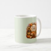 Mug Cozy Harvest Pumpkin / Cosecha Acogedora (Devant droit)