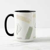 Mug Cozy Minimal Winter Aesthetic Pattern (Gauche)