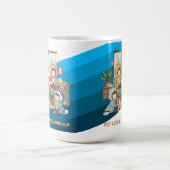 Mug Cozy Pet Friends Chibi Anime Art (Centre)