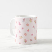 Mug Cozy Pink Christmas Pattern (Devant gauche)
