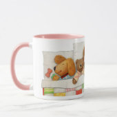 Mug COZY QUILT Combinaison Rose (Gauche)