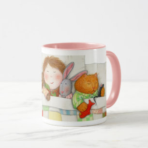 Mug COZY QUILT Combinaison Rose