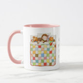 Mug COZY QUILT Combinaison Rose (Gauche)