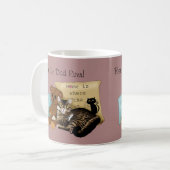 Mug Cozy Tabby Rose Fête des Pères (Devant gauche)
