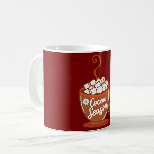 Mug Cozy up with this sweet Cocoa Season design  (Devant gauche)