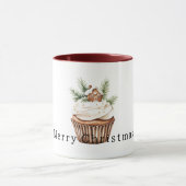 Mug Cozy Warm Christmas Gingerbread House Cupcake (Centre)