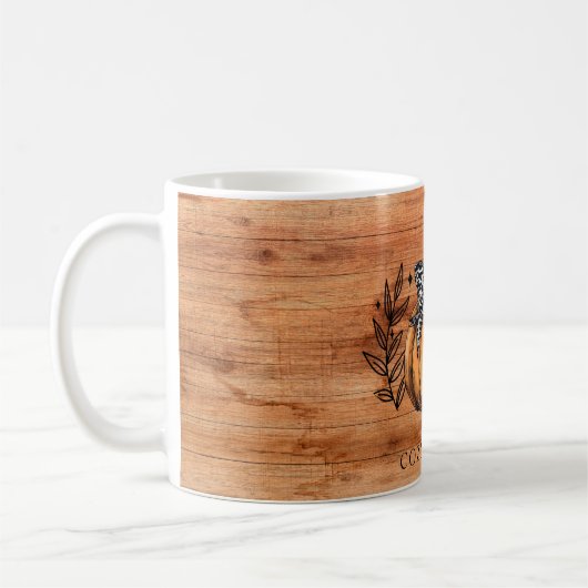 Mug Cozy & Warm Fall Pumpkin  (Gauche)