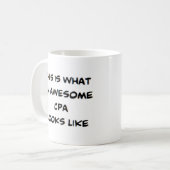 Mug cpa, génial (Devant gauche)