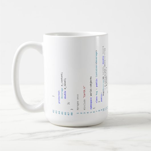 Mug.cpp : Tasse pour C++ Programmeurs (Gauche)