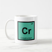 Mug Cr - Créationnisme Philosophie Symbole de chimie (Gauche)
