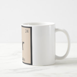 Mug Cr - Crêpes de crabe Symbole du tableau périodique