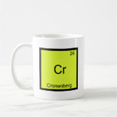 Mug Cr - Cronenberg Tee Symbole d'Élément de Chimie Dr (Gauche)