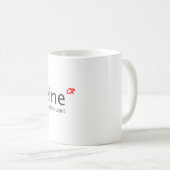 Mug CR de caféine (Devant droit)